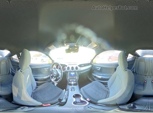1FA6P8CFXL5191380 2020 FORD MUSTANG Green 360 interior view