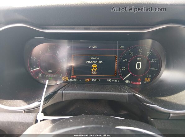1FA6P8CFXM5122366 2021 FORD MUSTANG Dark Blue Vista de los asientos traseros
