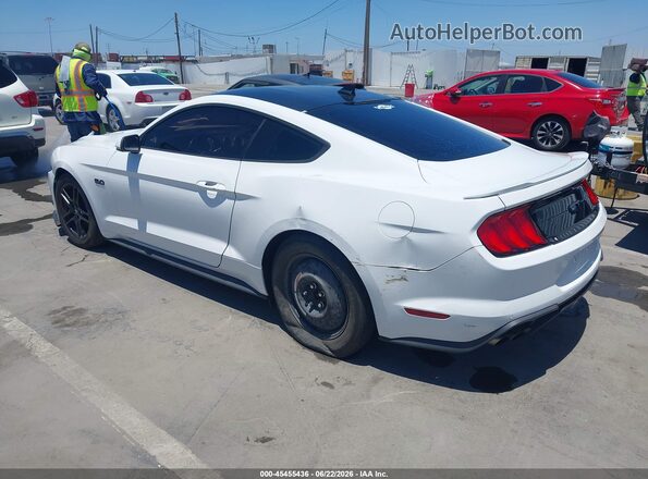 1FA6P8CFXM5139250 2021 FORD MUSTANG White Tył lewy