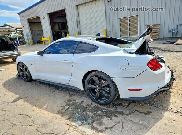 1FA6P8CFXP5302807 2023 FORD MUSTANG White Trasero izquierdo