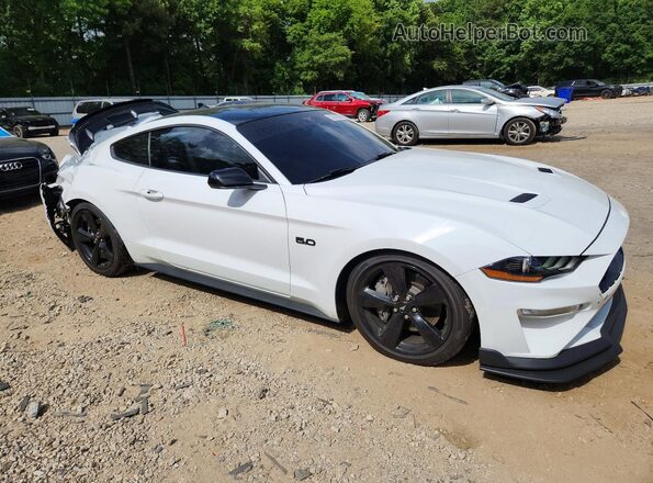 1FA6P8CFXP5302807 2023 FORD MUSTANG White Delantero derecho