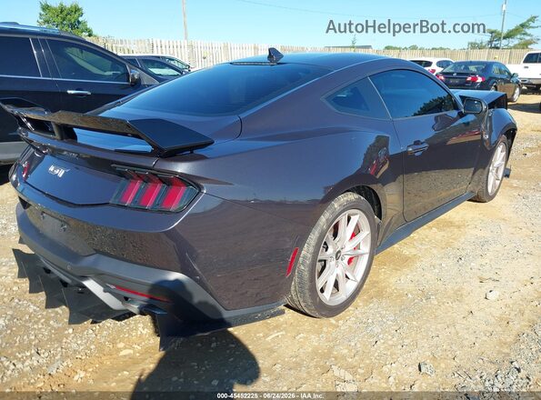 1FA6P8CFXR5418656 2024 FORD MUSTANG Black Tył prawy