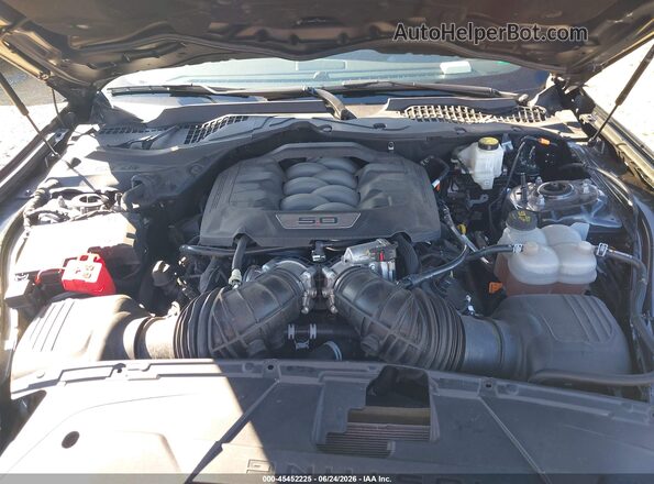 1FA6P8CFXR5418656 2024 FORD MUSTANG Black Widok z tyłu