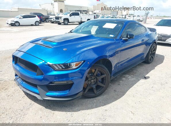 1FA6P8JZ2H5520707 2017 FORD SHELBY Blue Front left