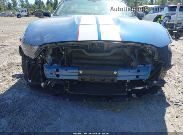 1FA6P8JZ2L5552324 2020 FORD MUSTANG Blue Widok z przodu