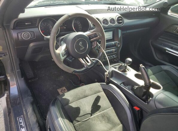 1FA6P8JZXG5525930 2016 FORD MUSTANG Charcoal Vista del salpicadero