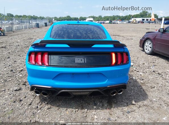 1FA6P8R00N5554033 2022 FORD MUSTANG Blue 
