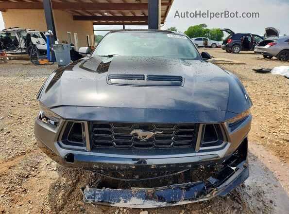 1FA6P8R02S5499726 2025 FORD MUSTANG Black Widok z przodu