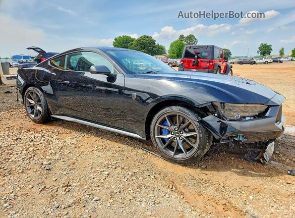 1FA6P8R02S5499726 2025 FORD MUSTANG Black Przód prawy
