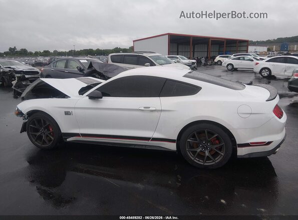 1FA6P8R04M5555183 2021 FORD MUSTANG White Vista interior trasera