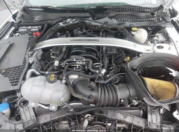 1FA6P8R04M5555183 2021 FORD MUSTANG White Vista trasera