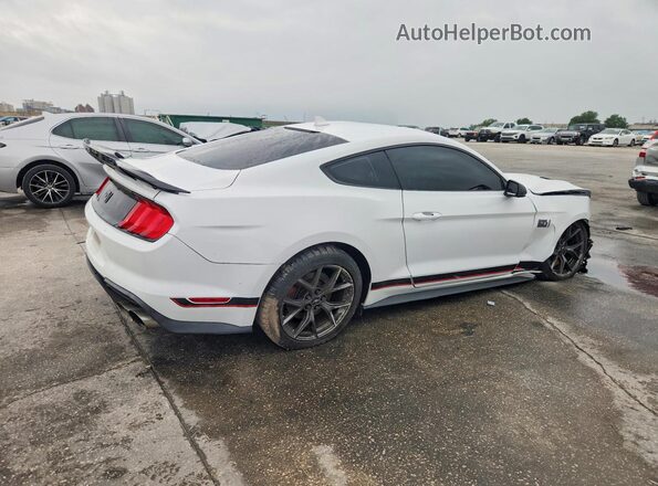 1FA6P8R04M5555765 2021 FORD MUSTANG White Tył prawy