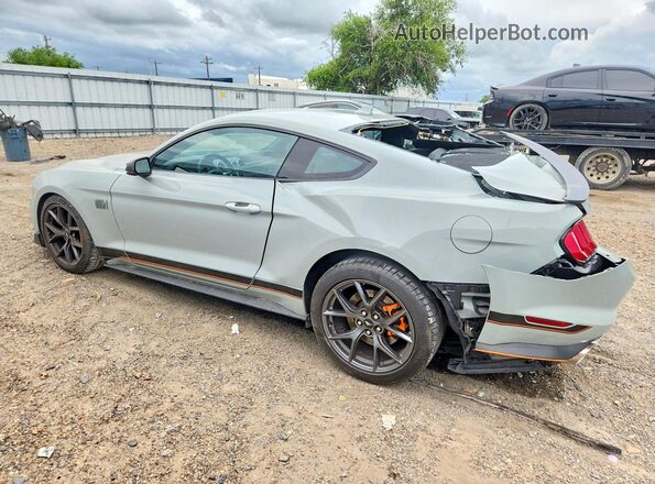 1FA6P8R06N5555591 2022 FORD MUSTANG Gray Rear left