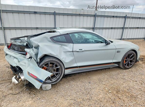 1FA6P8R06N5555591 2022 FORD MUSTANG Gray Rear right