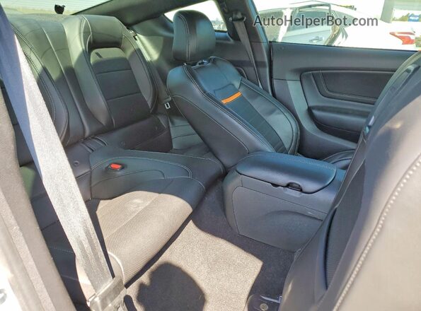 1FA6P8R0XP5502797 2023 FORD MUSTANG Gray Rear seats view