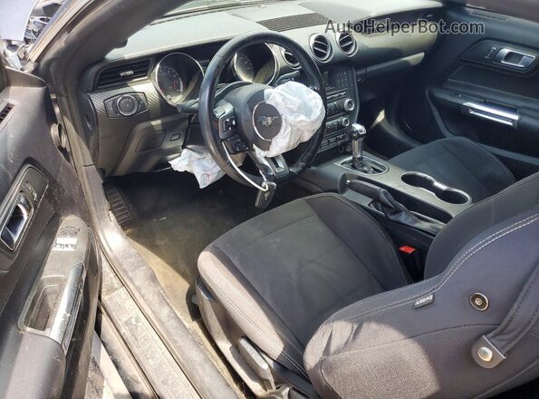 1FA6P8TH0J5125628 2018 FORD MUSTANG Black Вид панелі приладів
