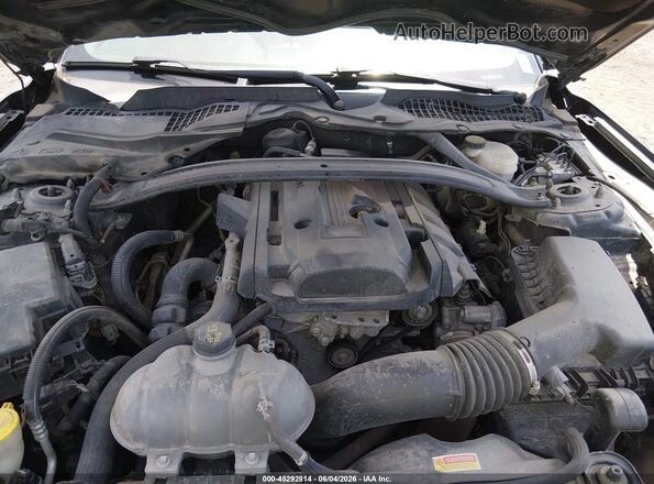 1FA6P8TH0J5128822 2018 FORD MUSTANG Black Հետևի տեսք