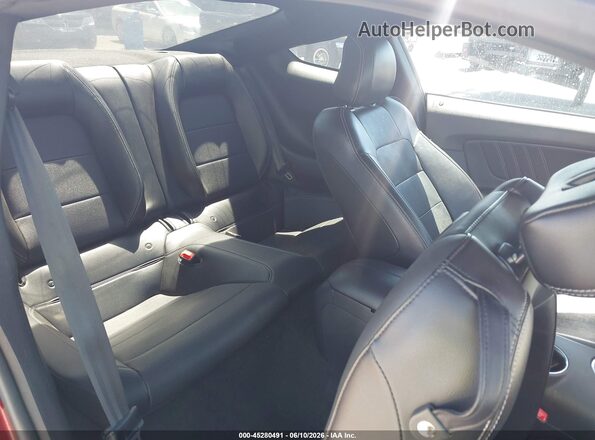 1FA6P8TH0J5132305 2018 FORD MUSTANG Бордовый Вид наклейки с VIN-кодом