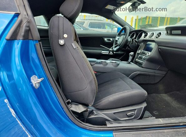 1FA6P8TH0K5133830 2019 FORD MUSTANG Синий 