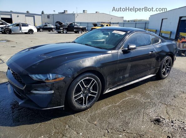 1FA6P8TH0K5169338 2019 FORD MUSTANG Black 