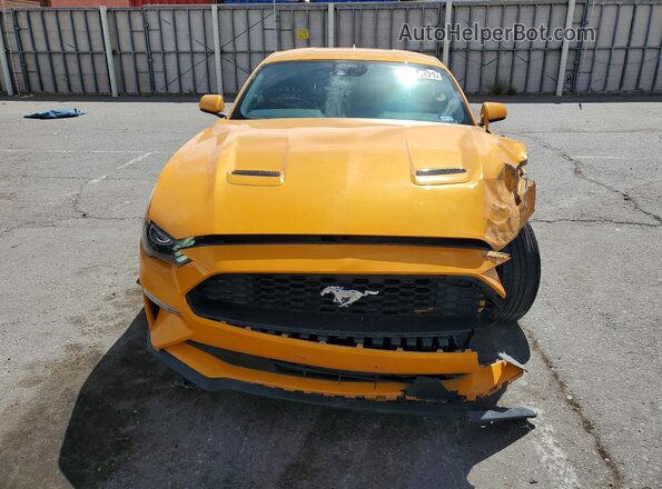 1FA6P8TH0N5125912 2022 FORD MUSTANG Yellow Вид спереду