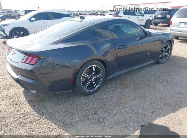 1FA6P8TH0R5140027 2024 FORD MUSTANG Black Rear right