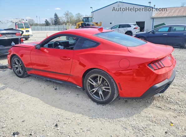 1FA6P8TH0R5145602 2024 FORD MUSTANG Red Задня ліва чверть