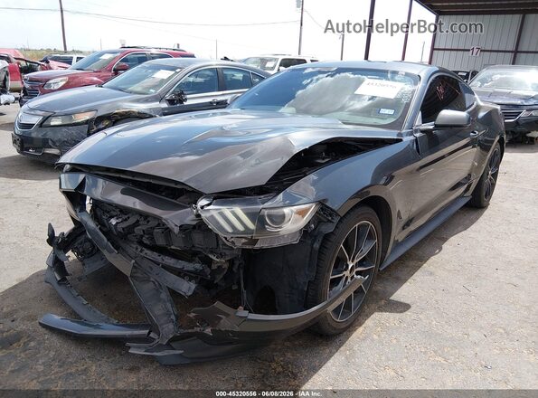 1FA6P8TH1G5206176 2016 FORD MUSTANG Gray Przód lewy