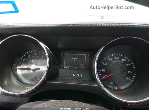 1FA6P8TH1G5206176 2016 FORD MUSTANG Gray Widok tylnych siedzeń