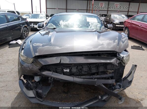 1FA6P8TH1G5206176 2016 FORD MUSTANG Gray Widok zestawu wskaźników