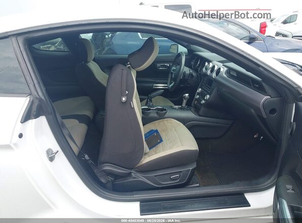 1FA6P8TH1G5279256 2016 FORD MUSTANG White Vista interior delantera