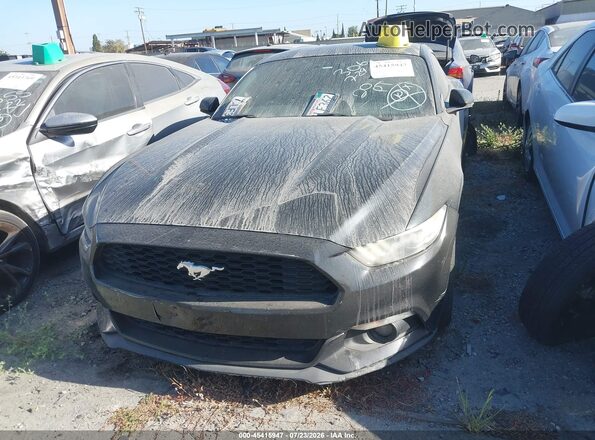 1FA6P8TH1H5266377 2017 FORD MUSTANG Black Вид задньої частини салону