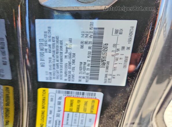 1FA6P8TH1J5105016 2018 FORD MUSTANG Black Engine compartment view