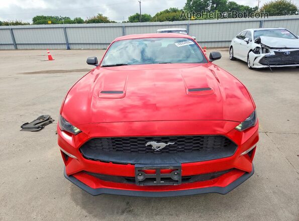 1FA6P8TH1J5167323 2018 FORD MUSTANG Red Vista frontal