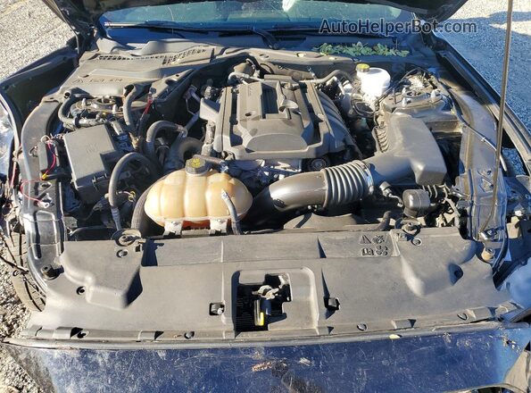 1FA6P8TH1K5143914 2019 FORD MUSTANG Black Вид задньої частини салону