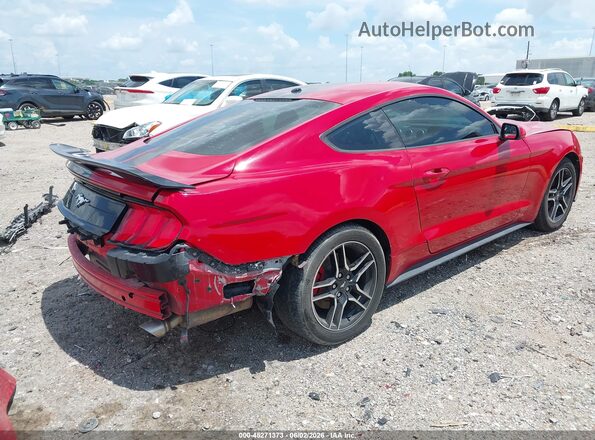 1FA6P8TH1K5168750 2019 FORD MUSTANG Red უკანა მარჯვენა