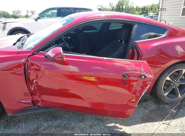 1FA6P8TH1K5194247 2019 FORD MUSTANG Red წინა ხედი