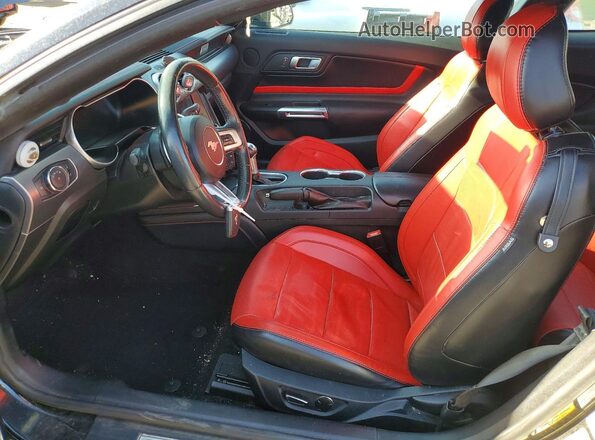 1FA6P8TH1K5195057 2019 FORD MUSTANG Black Vista interior delantera
