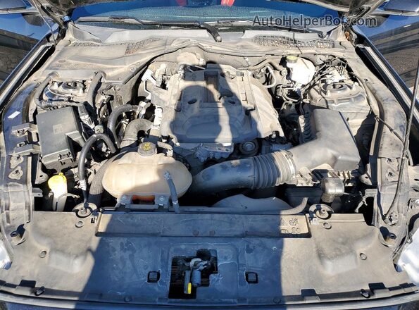 1FA6P8TH1K5195057 2019 FORD MUSTANG Black Vista interior trasera