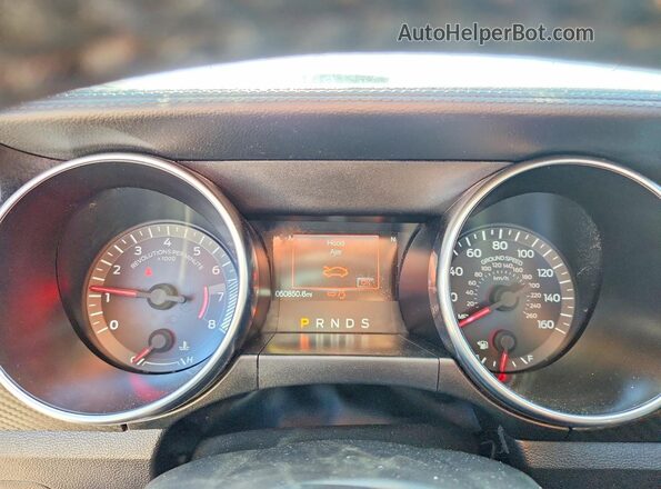 1FA6P8TH1M5127988 2021 FORD MUSTANG Blue Vista del cuadro de instrumentos