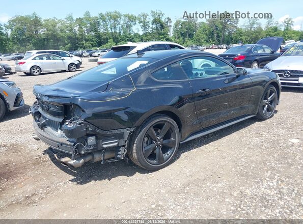 1FA6P8TH1M5134245 2021 FORD MUSTANG Black Trasero derecho