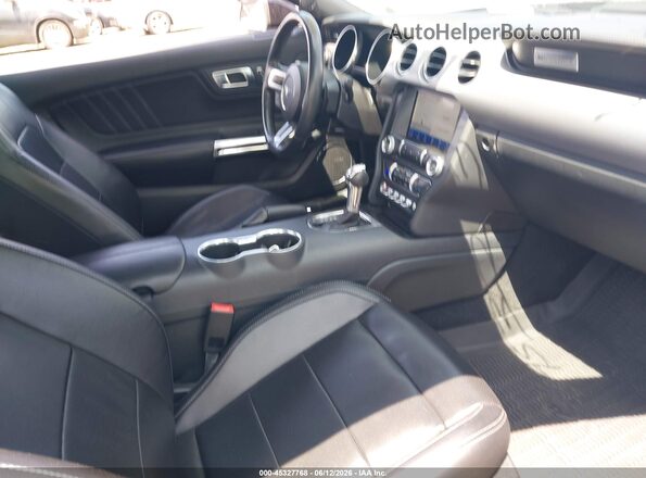 1FA6P8TH1M5134245 2021 FORD MUSTANG Black Vista interior delantera