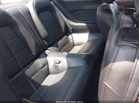 1FA6P8TH1M5134245 2021 FORD MUSTANG Black Vista de la etiqueta del VIN