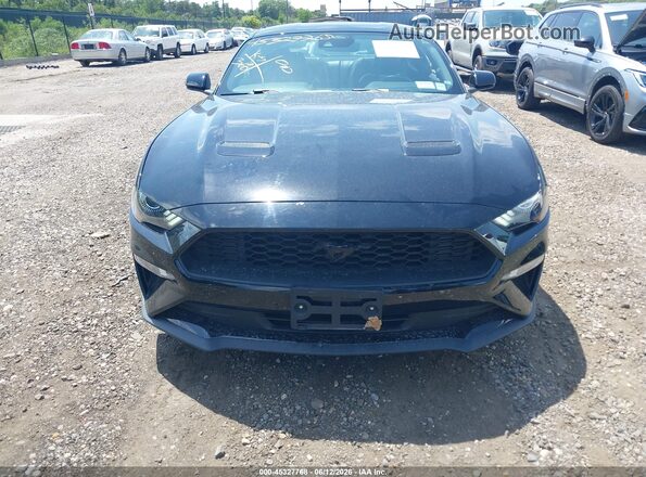 1FA6P8TH1M5134245 2021 FORD MUSTANG Black Vista del cuadro de instrumentos