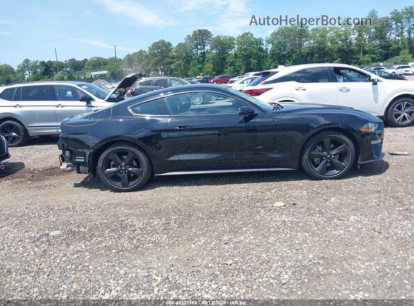 1FA6P8TH1M5134245 2021 FORD MUSTANG Black Vista interior trasera