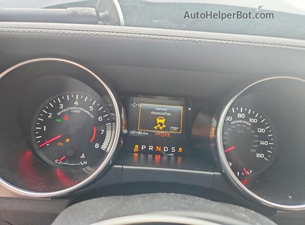 1FA6P8TH1M5134620 2021 FORD MUSTANG Blue Вид щитка приладів