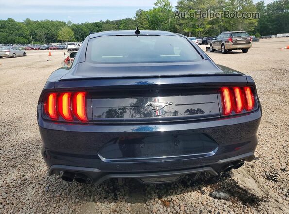 1FA6P8TH1M5134620 2021 FORD MUSTANG Blue Вид ззаду
