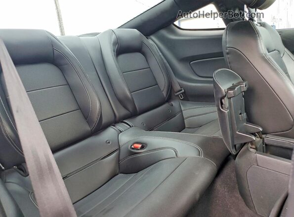 1FA6P8TH1P5106188 2023 FORD MUSTANG Black უკანა სავარძლების ხედი