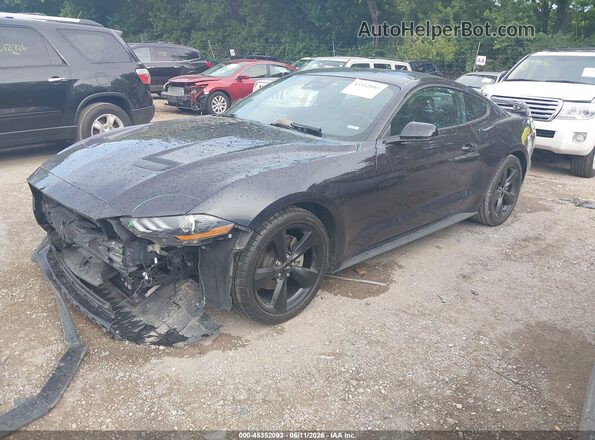 1FA6P8TH1P5113626 2023 FORD MUSTANG Синий Передняя левая четверть