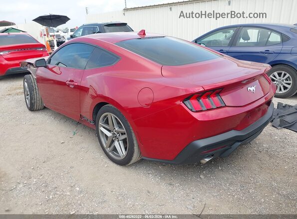 1FA6P8TH1R5111782 2024 FORD MUSTANG Red Задня ліва чверть